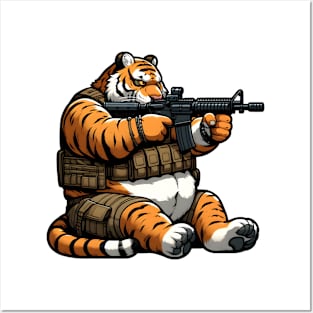 Tactical Tiger Posters and Art